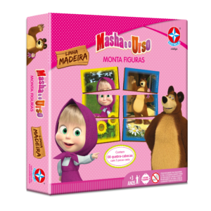 Monta Figura Masha e o Urso