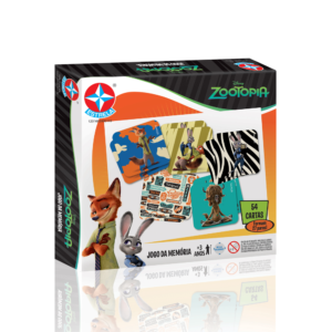 Jogo da Memória Zootopia