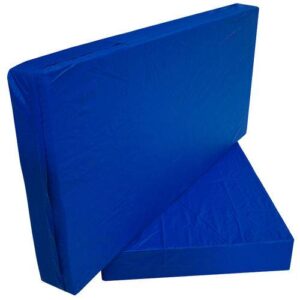 Colchão Hospitalar Impermeável Solteiro Azul Rg Espuma D23 – 0,88×1,88×0,17