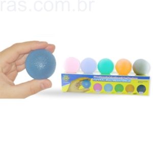 ESFERAS MULTIRESISTÊNCIA FISIOPAUHE FORTE LARANJA