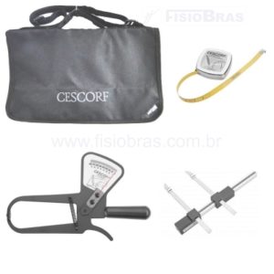 KIT TRADICIONAL AVALIAÇÃO FÍSICA – CESCORF