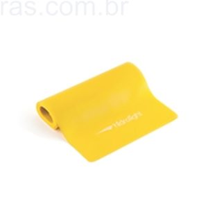 FAIXA ELASTICA DE LATEX (150X15X0,50MM) MEDIA AMARELA