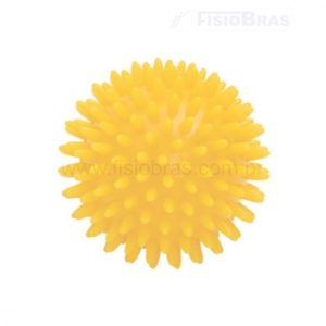 BOLA CRESPA 8 CM – AMARELA – FISIOBOL
