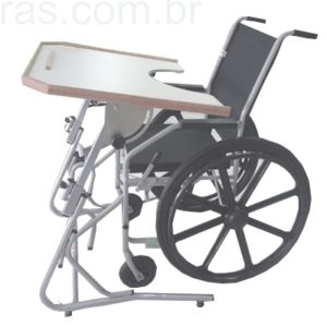 MESA ESCOLAR ADAPTADA ( CADEIRA DE RODAS)