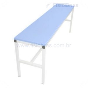 BANCO PARA EXERCICIOS 136.30.45CM – AZUL CLARO