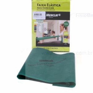 FAIXA ELASTICA 2 MT VERDE FORTE – MERCUR
