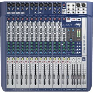 Mixer Signature 16 Azul SOUNDCRAFT