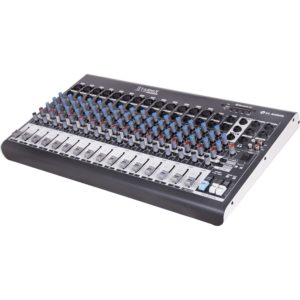 Mesas de Som c/ 16 Canais Stereo Starmix XMS1602R Cinza LL AUDIO