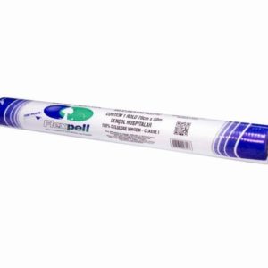 Lençol Hospitalar Picotado, 100% celulose, 70cm X 50m, LeFlex Extra c/ picote – Flexpell